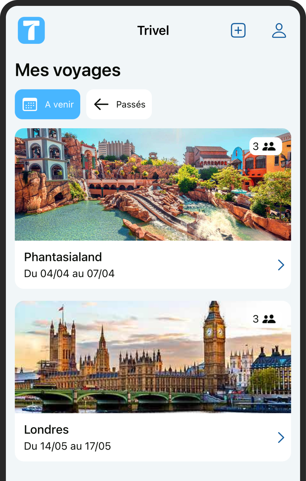 Planifiez vos voyages avec Trivel